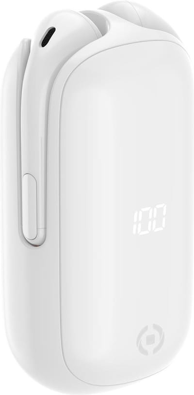 Celly Slide1 Headset Draadloos In-ear Oproepen/muziek Bluetooth Wit