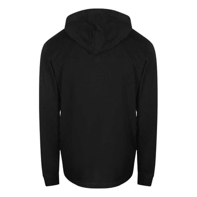 Diesel Heren Alleen de dapperen Logo Hooded T-shirt (Zwart)
