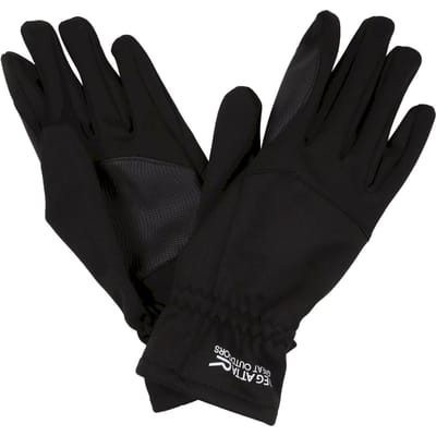 Regatta Unisex Adult III Softshell handschoenen (Zwart)