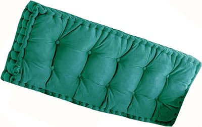 Binnenkussen Tuinbank - Zitkussen Buiten - Comfortabel Zitten - Verdikte Vulling - 190 x 60 cm - Groen