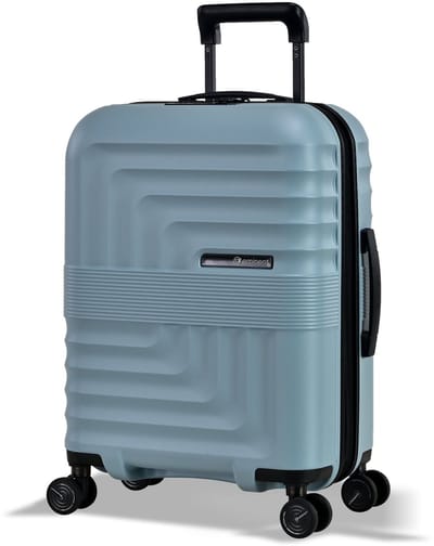 Eminent DANDELION - 4-wielige handbagagekoffer S 55 cm erw. (misty blue)