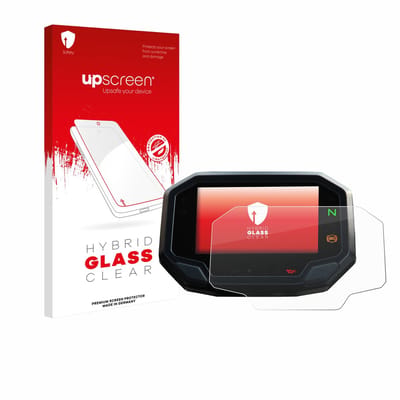 upscreen - Screenprotector voor Kawasaki Ninja 650 / 1000SX 2020+ - Folie Beschermfolie Beschermglas transparant