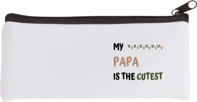 Akyol - my papa is the cutest Etui - Papa - schattige vader - vader cadeautjes - vaderdag - verjaardagscadeau - verjaardag - cadeau - geschenk - kado - gift - vader artikelen - 20 bij 9 cm