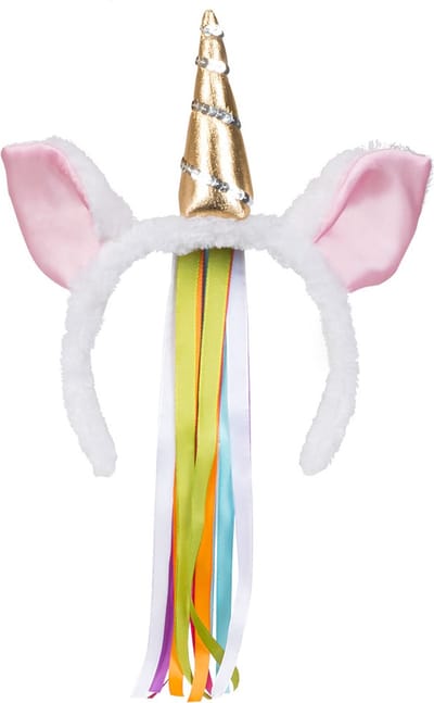 Boland - Diadeem Flashy unicorn - Één maat - Volwassenen - Vrouwen - Fantasy - Eenhoorn