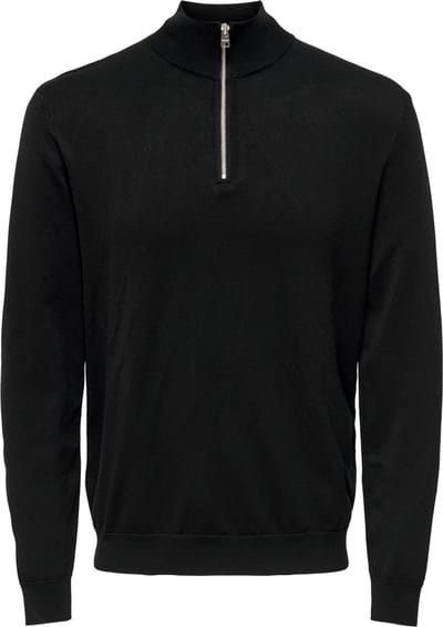 ONLY & SONS ONSWYLER LIFE LS HALF ZIP KNIT Heren Trui - Maat L