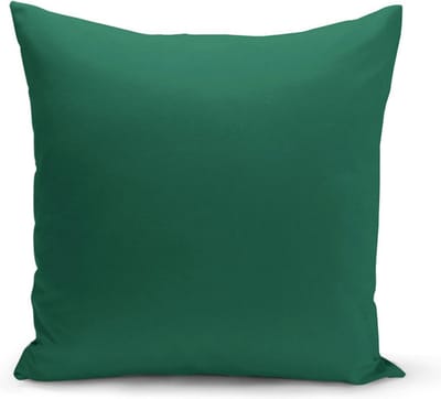 Kussensloop - kussenhoes - Sierkussenhoes - hoes voor sierkussens - Velvet 45x45 cm - Effen donkergroen