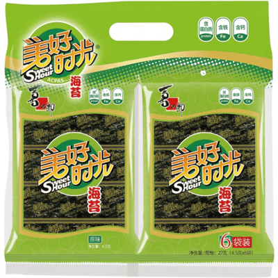Strong Happy Time zeewier 4,5 g*6