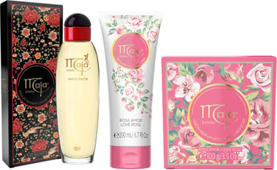 Maja Cadeauset Love Rose & Maja EDT - Maja Eau de Toilette - Maja Love Rose Zeep - Maja Love Rose Body Lotion