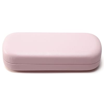 Brillenkoker - zonnebrillen koker - Brillendoos - Harde brillenkoker - Stijlvolle brillenkoker - Brillenetui - Brillenhoes - Hard Case - Krasbestendige - Harde Schaal - Draagbaar - 160*64*36mm - Roze - brillendoos dames heren