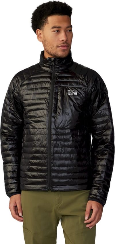 Mountain Hardwear Ventano Hoody Jacket - Donsjack - Heren Black - old L