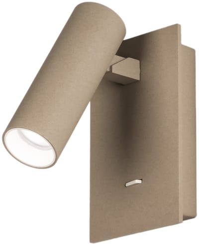 Lumidora Wandlamp 75503 - Voor binnen - FELICIA - GU10 - Taupe - Metaal