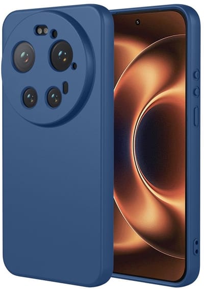 Coverup Hoesje - Geschikt voor Xiaomi 17 Ultra Hoesje - Coverup Colour TPU Back Cover - Blauw