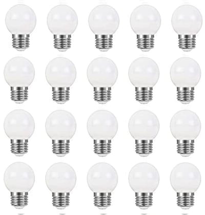 E27 LED Lamp G45 2W Warm Wit 2700K - Mini Globe Lamp voor Decoratieve Verlichting