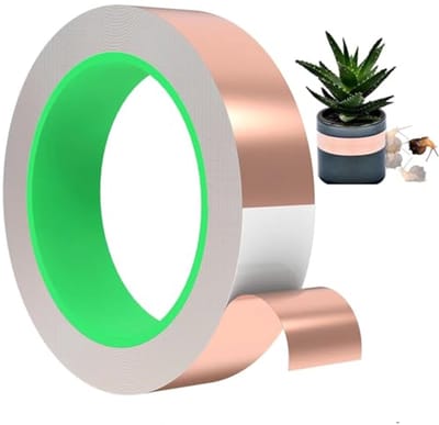 Koperband tegen slakken - Zelfklevende slakkenbescherming voor tuin en planten (30 mm x 20 m)