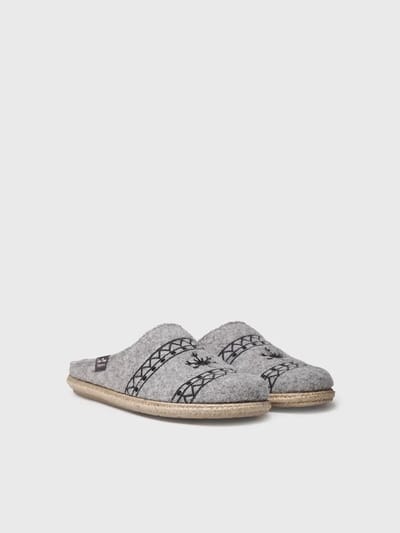 Viltslippers voor heren | TOBI-EF