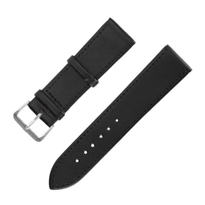 Leren Horlogeband met Gesp, Universele Vervangende Horlogeband voor Mannen en Vrouwen, 22mm PU Leer Accessoire voor Horloge