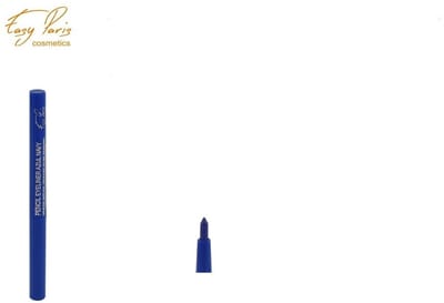 Easy Paris Cosmetics - Kobalt Blauw oogpotlood, draaibaar / Automatic Eye Pencil - Waterproof - Nummer 30 Azul Navy - 1 stuks