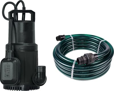 DAB Nova Salt M-A + Slang 7 m - Dompelpomp / Zoutwaterpomp - Met Vlotter - Startklaar Pakket - 8.000l/h - 280W