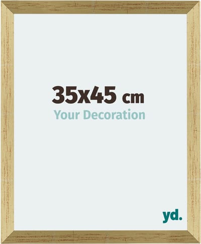 Your Decoration - Fotolijst 35x45 cm - MDF - Goud Glans - Mura