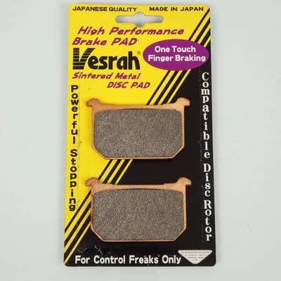 Plaquette de frein Vesrah pour moto Kawasaki 500 EN 1990 à 2001 AV VD420JL Neuf