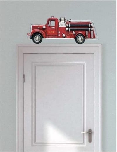 Muursticker Brandweer