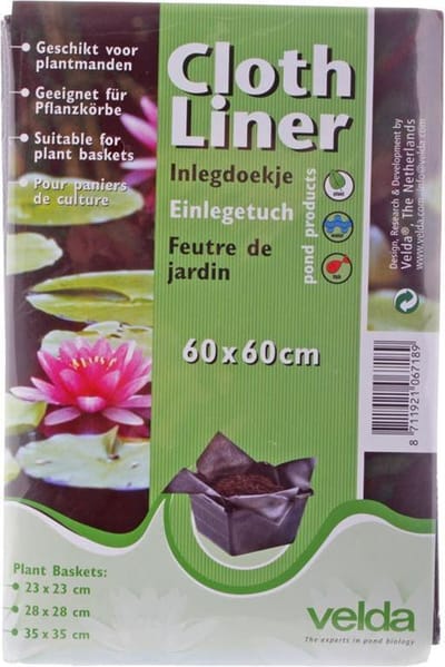 Velda Cloth Liner 60 x 60 cm display