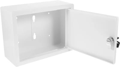 Brievenbus Decoratief - Wandmontage Buiten - Post Ontvangen - Met Slot - 21.7 cm - Wit