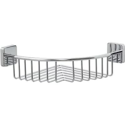 Tiger Doucherek Onu - Hoek - Wandmontage - Rvs - Chroom - 21,8x8,4x21,8cm