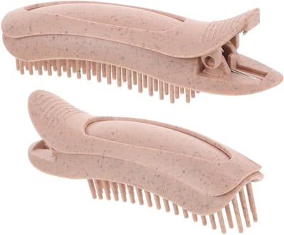 Haarvolume Clips - Krulspelden Krultang - Haar Stylen - Natuurlijke Pluizige Look - 105 x 55 x 35 cm - Roze