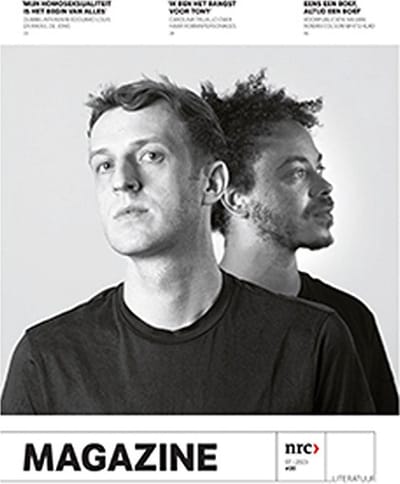MAGAZINE NRC 7 04-2023 TIJDSCHRIFT (Portrait Edouard Louis and Raoul de Jong)