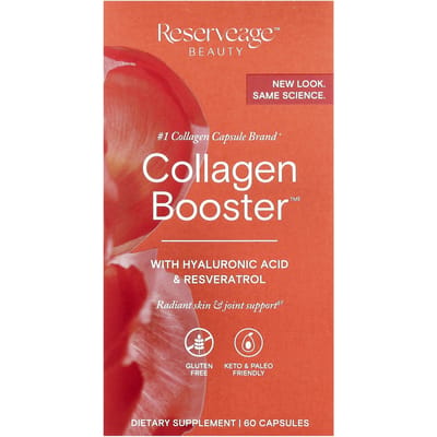Collageen Booster met Hyaluronzuur en Resveratrol, 60 Capsules