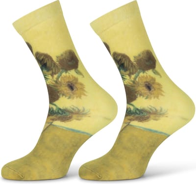 Robin Ruth Sokken Dames I Maat 36-42 l Van Gogh l Zonnebloem