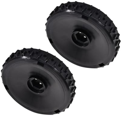 Dailygoods- Aandrijfwielen 2 Stuks - Reserveonderdelen - Versterkt - Compatibel met 105/305/308 - Diameter 187 mm - Hoogte 37 mm - ABS Kunststof - Wielen