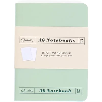 Kladblok Rex London A6 (x2)