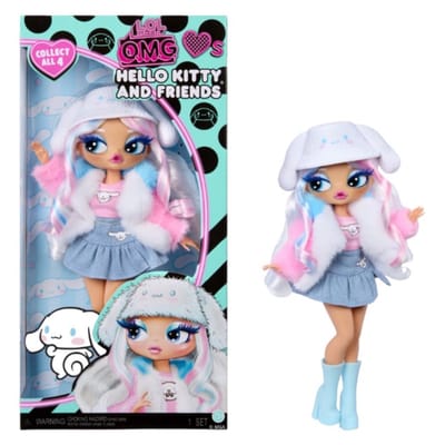 L.O.L. Surprise! O.M.G.™ Loves Hello Kitty® and Friends – Cinnamoroll™ – modepop geïnspireerd op een Hello Kitty® and Friends-personage - spelen en tentoonstellen!