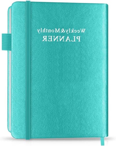 Agenda Planner - Organisator Notebook - Dagelijks Leven Organiseren - Ongedateerd Elk Jaar - A5 Formaat - Teal