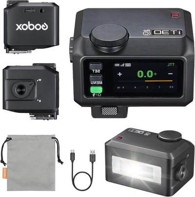 Mini Flitser voor Camera's - Geschikt voor Canon, Sony, Nikon, Fuji en Olympus - IT30pro-C/N/S/F/O