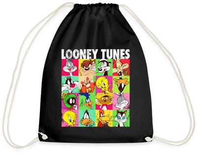 Looney Tunes Karakters Collage Gymtas