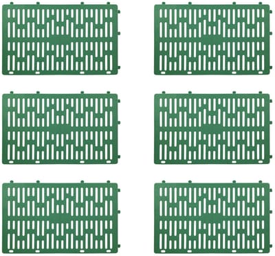 Boombeschermers Set - Stambeschermers - Boom Beschermen - Ventilatie Ontwerp - 6 Stuks - Groen