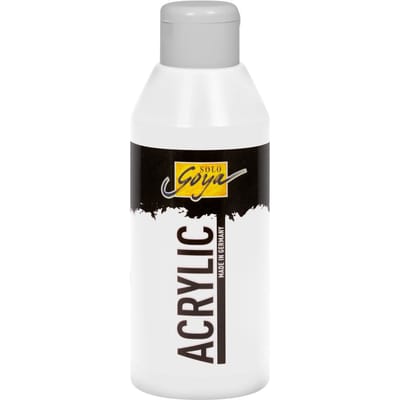 Solo Goya Acryl, 250 ml - Wit