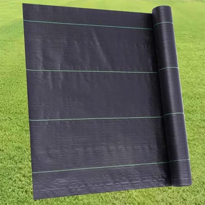 Onkruidbarrière stof - Bodembedekking rol - Tuin onderhoud - Heavy duty materiaal - 6 x 300 FT - Zwart