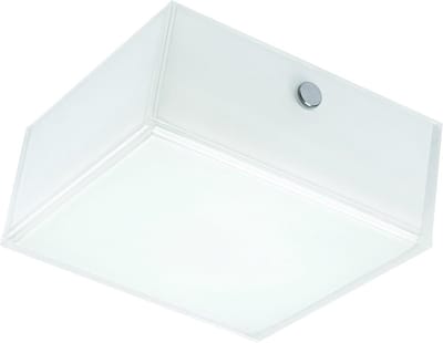LEDVANCE LED wand- en plafondlamp, lamp voor binnentoepassingen, warm wit, 110,0 mm x 110,0 mm x 51,0 mm, Lunive Quadro