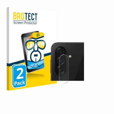 BROTECT - Screenprotector voor Samsung Galaxy A26 5G Enterprise Edition (ALLEEN Camera Lens) - Folie Beschermfolie transparant 2 Stuks