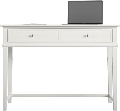 Franklin-Schrijftafel - 1-lade - Wit MDF
