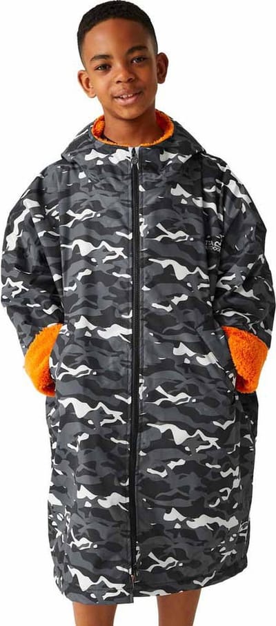 Regatta Robe Capuchon Regenjas Veelkleurig 9-13 Years Jongen