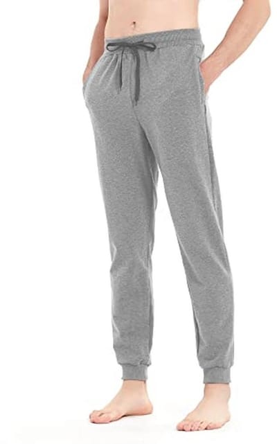 Extra Lange Ingekorte Sweatpants voor Mannen met Ritszakken
