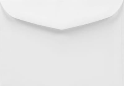 Gladde witte enveloppen A6 - 125 x 175 mm - 50 stuks - NK natgelijmde - 100 gram - Lessebo - Netuno