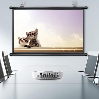 Projectiescherm - Filmscherm - Home Cinema - Wit glasvezel - 30-72 inch - Wit