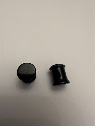 Piercing ear plug hoornvormig 00G | Make up | Parfum | Moederdag | Verjaardagscadeau| Cadeautje| Valentijnsdag| Kado | sieraden | vaderdag | oorbellen | oorsieraden