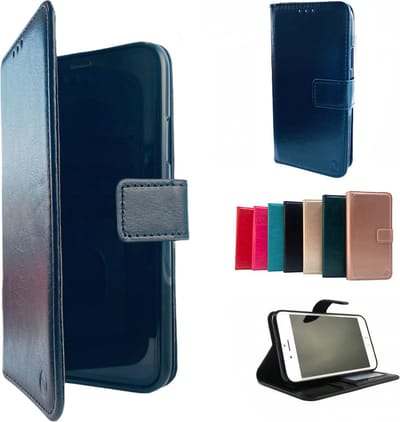 HEM hoesje geschikt voor Apple iPhone 12 Pro Max Zwarte Wallet / Book Case / Boekhoesje/ Telefoonhoesje / Hoesje iPhone 12 Pro Max met vakje voor pasjes, geld en fotovakje